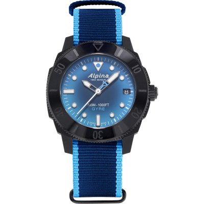 Alpina AL-525LNSB3VG6 Seastrong Horloge