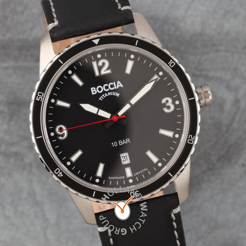 Boccia 3635-01 horloge • EAN: 4040066256405 • Horloge.be