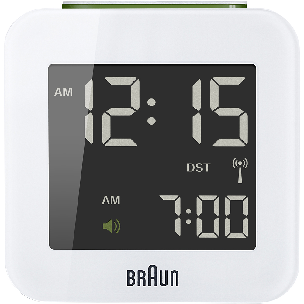 Braun BNC008WHWH Digital Alarm Clock Klok