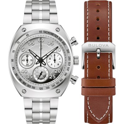 Bulova Archive Series 96K118 Lunar Pilot - Shelby Horloge
