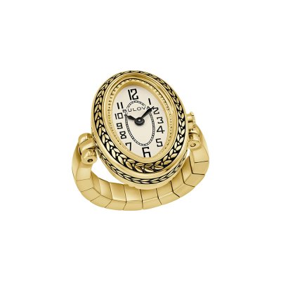 Bulova Classic 97L188 Art Deco Ring Horloge