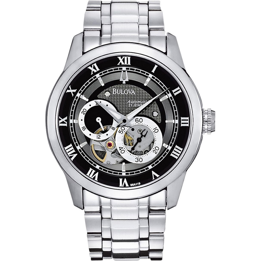 Bulova 96A119 BVA Dual Aperture Horloge