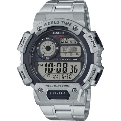 Casio Collection AE-1400WHD-1AV World Timer Horloge