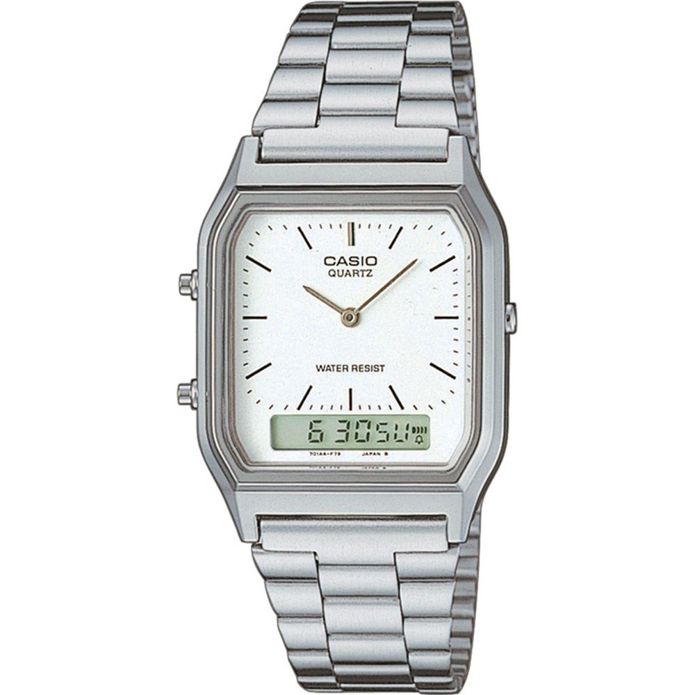 Casio Vintage AQ-230A-7DMQYES Vintage Edgy Horloge