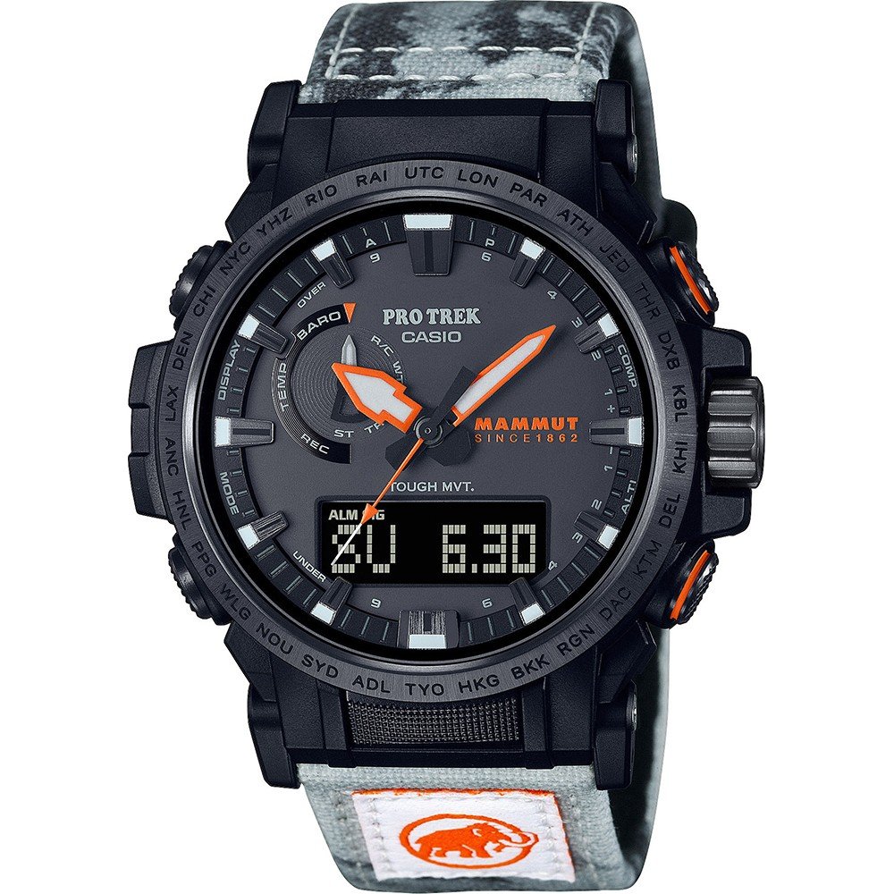 Casio Pro Trek PRW-61MA-1AER Pro Trek x Mammut Limited Edition Horloge