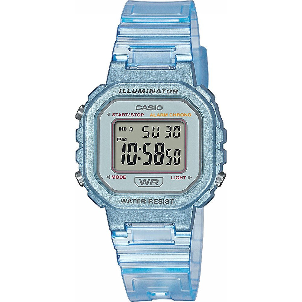 Casio Vintage LA-20WHS-2AEF Collection transparent Horloge