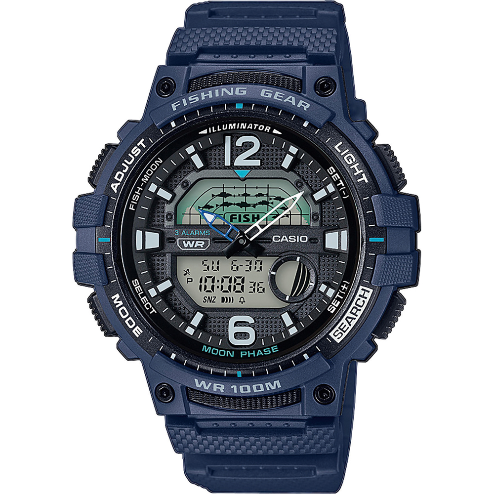 Casio Collection WSC-1250H-2AVEF Fish Finder Horloge
