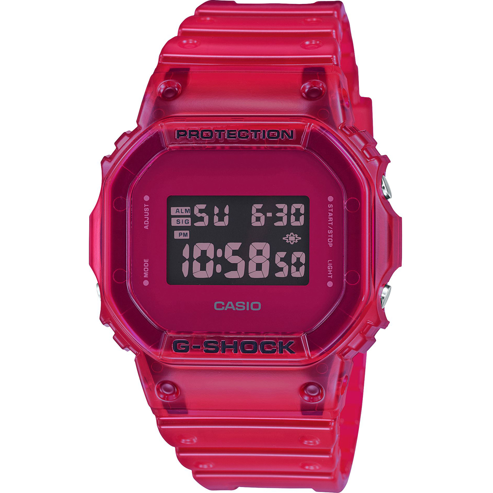 G-Shock DW-5600SB-4ER Classic - Color Skeleton Horloge