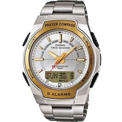 Casio CPW-500HD-7AV Prayer Compass Horloge