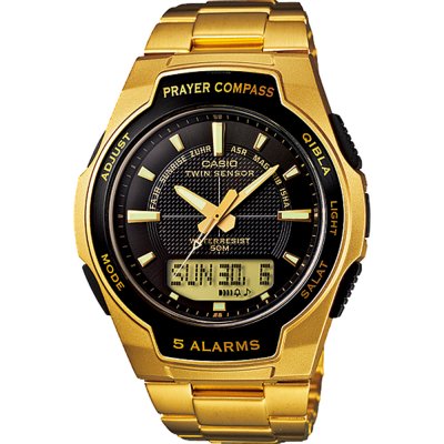 Casio CPW-500HG-1AV Prayer Compass Horloge