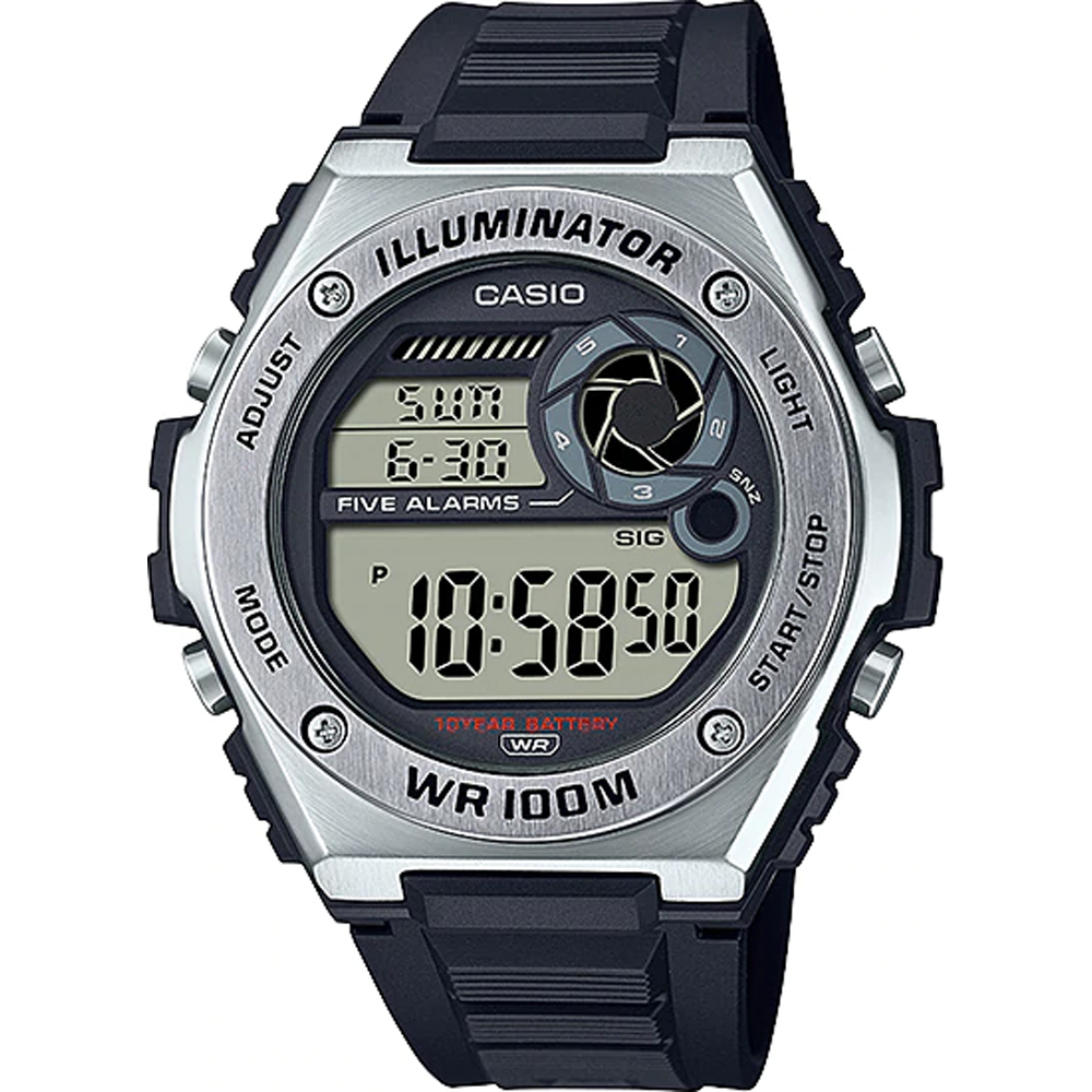 Casio Collection MWD-100H-1AVEF Digital Youth Horloge