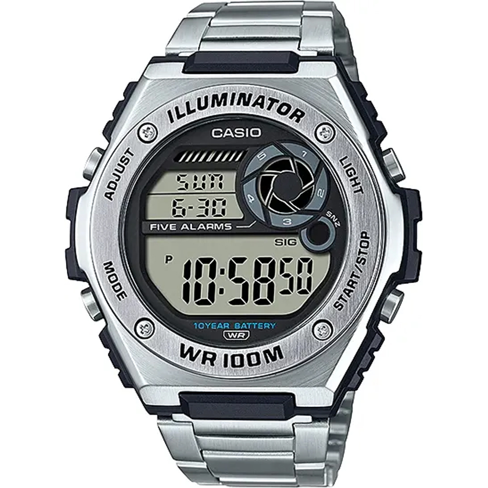 Casio Collection MWD-100HD-1AVEF Digital Youth Horloge