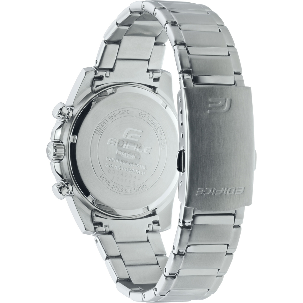 Casio Edifice EFS-S580D-1AVUEF Bold Design Carbon horloge • EAN:  4549526292415 • Horloge.be