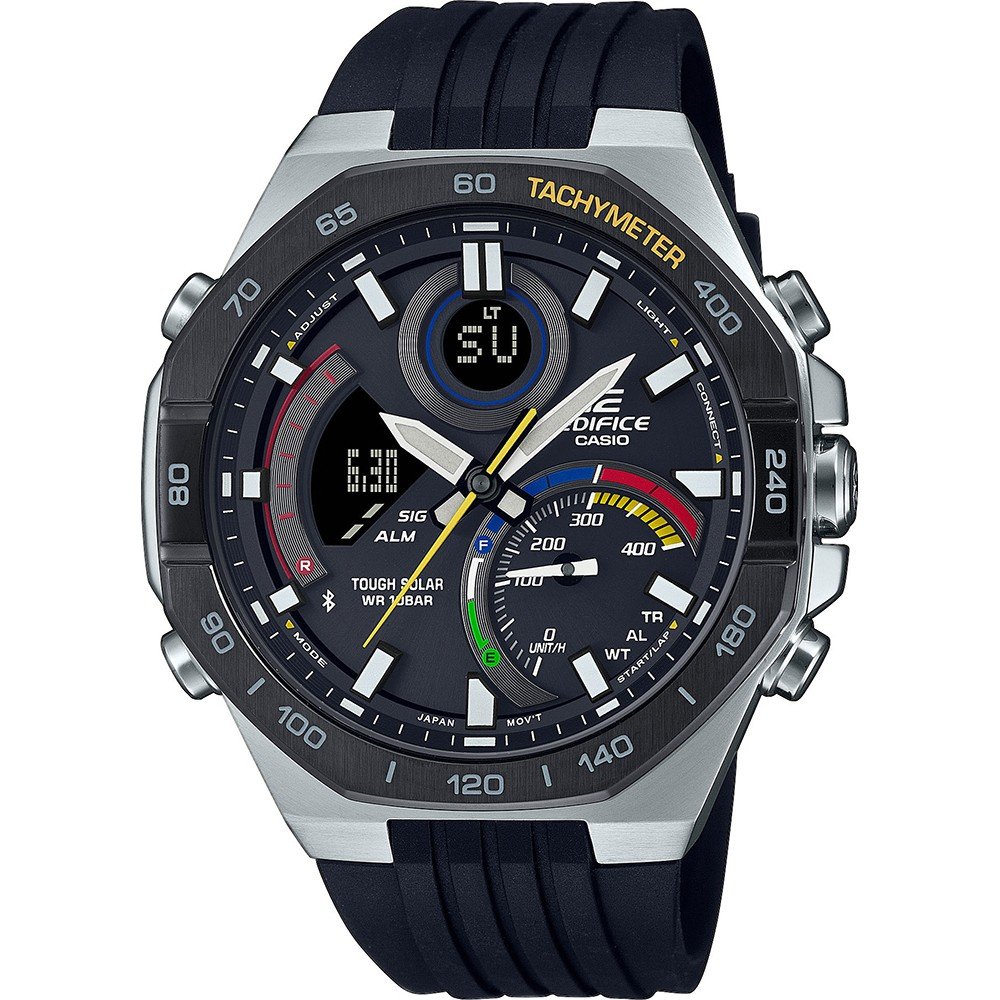 Casio Edifice Bluetooth ECB-950MP-1AEF Solar LCD - Racing Multi-Color Series Horloge
