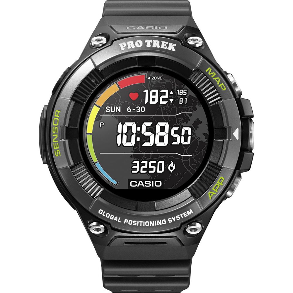 Casio Smart WSD-F21HR-BKAGE Pro Trek Smart Horloge