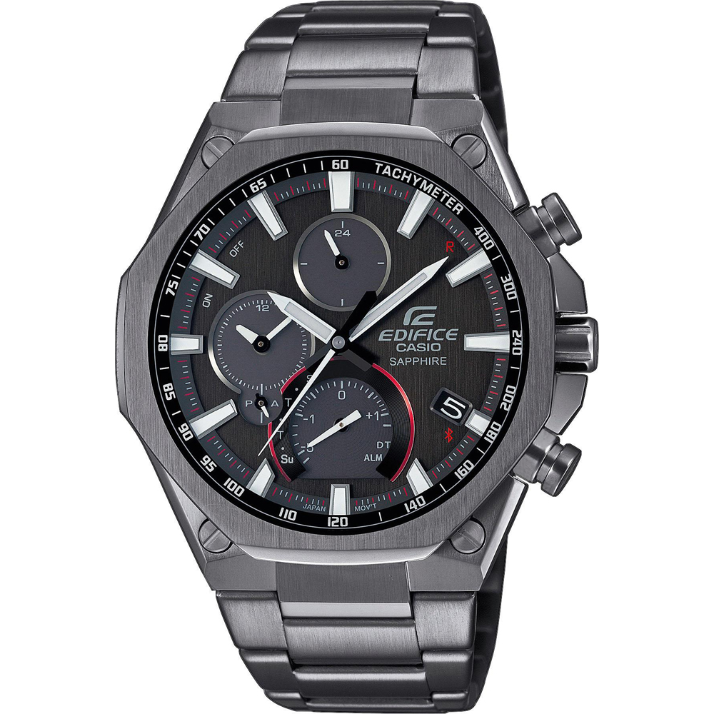 Casio Edifice Bluetooth EQB-1100DC-1AER Slim Line Bluetooth horloge • EAN:  4549526279638 • Horloge.be