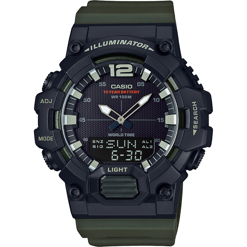 Casio vintage HDC-700-3AVEF Illuminator horloge • EAN: 4549526176432 •  Horloge.be