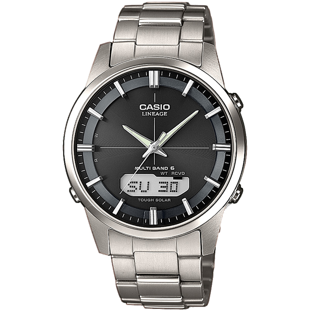 Casio Collection LCW-M170TD-1AER Lineage Waveceptor Horloge