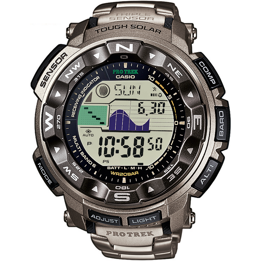 Casio Pro Trek PRW-2500T-7ER Horloge