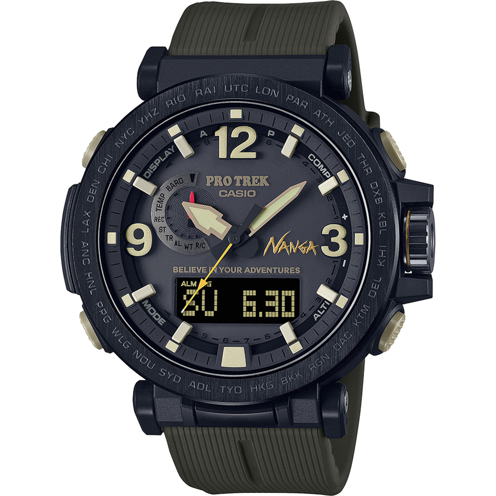Casio Pro Trek PRW-6630NA-1A3ER Pro Trek Nanga collaboration Horloge