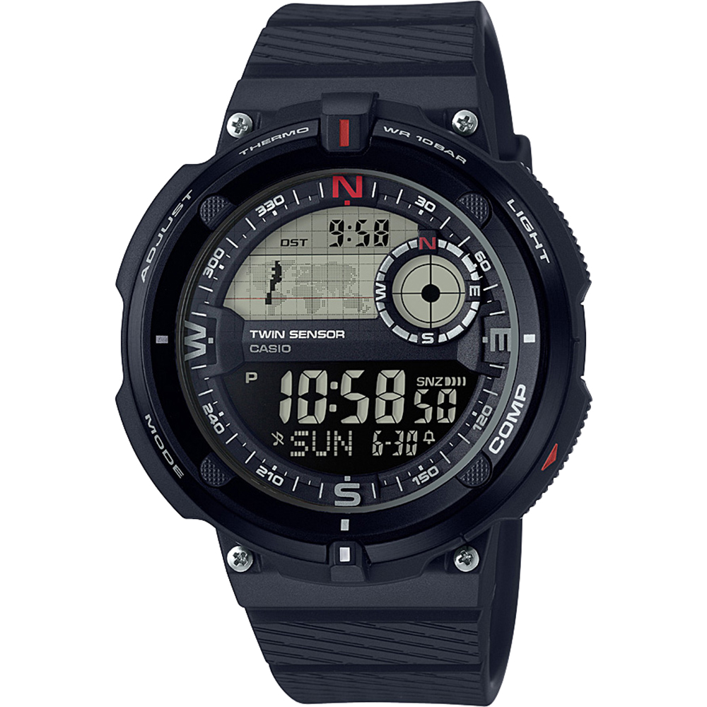 Casio Sport SGW-600H-1BER Triple Sensor Horloge