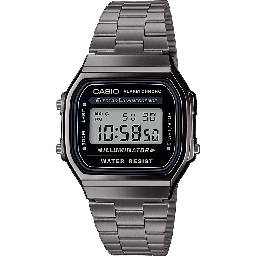 Vertrouwelijk Bewolkt Uitsteken Casio Collectie A168WEGG-1AEF Vintage Iconic horloge • EAN: 4549526240676 •  Horloge.be
