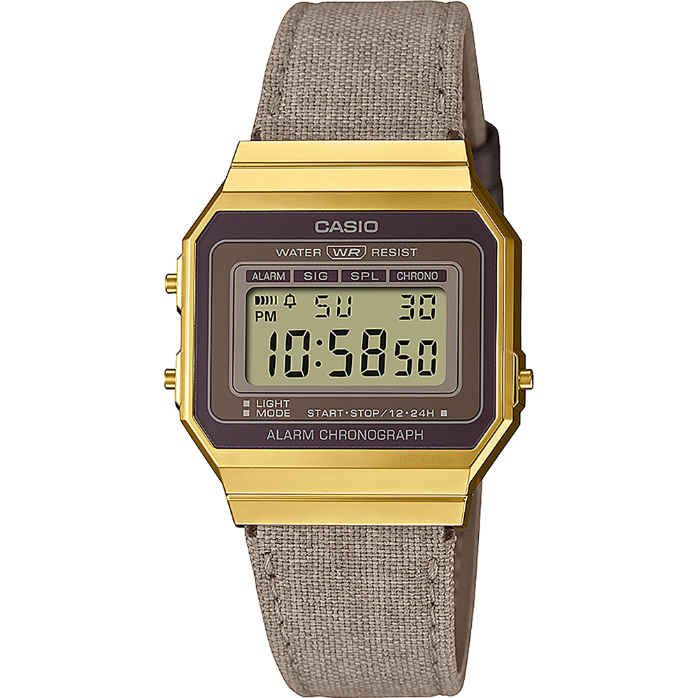 Casio Vintage A700WEGL-5AEF New Slim Vintage Horloge