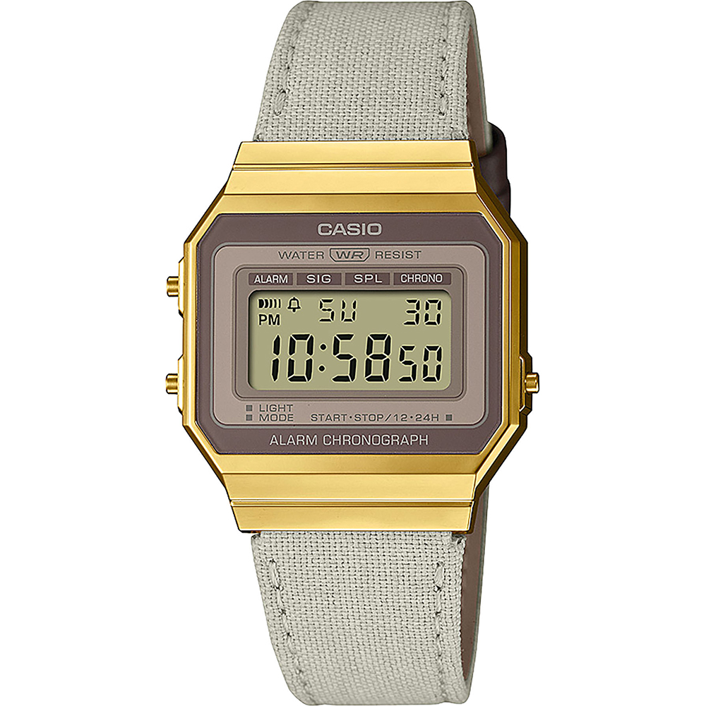 Casio Vintage A700WEGL-7AEF New Slim Vintage Horloge