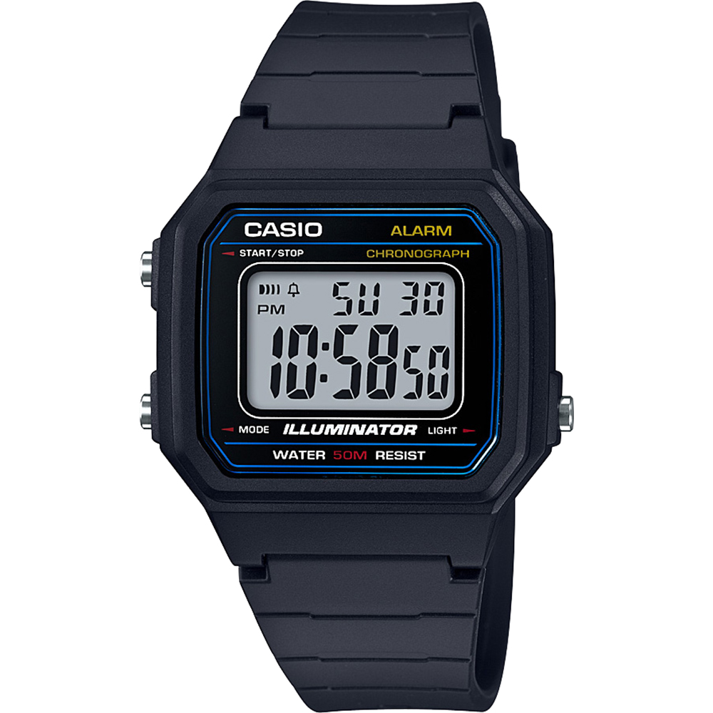 Casio W-217H-1AVEF Horloge