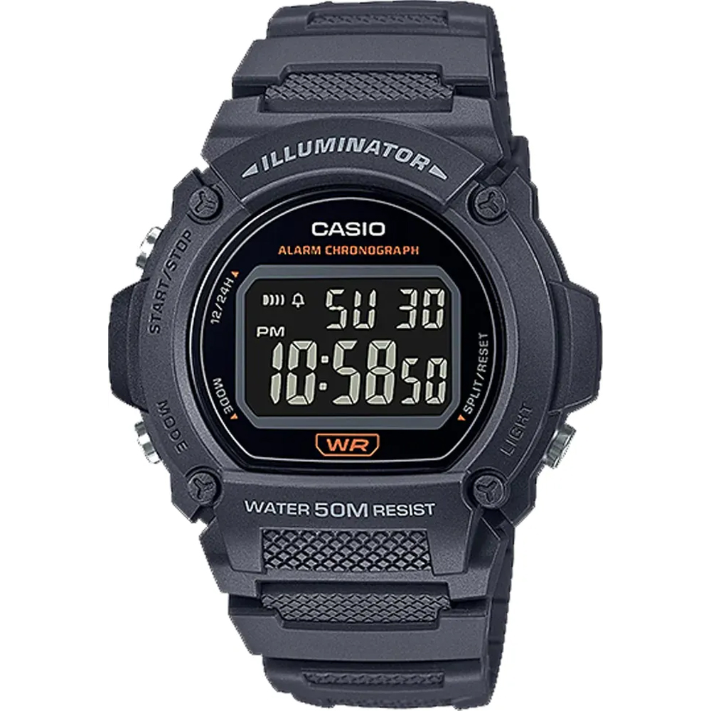 Casio Collection W-219H-8BVEF Digital Sport Horloge