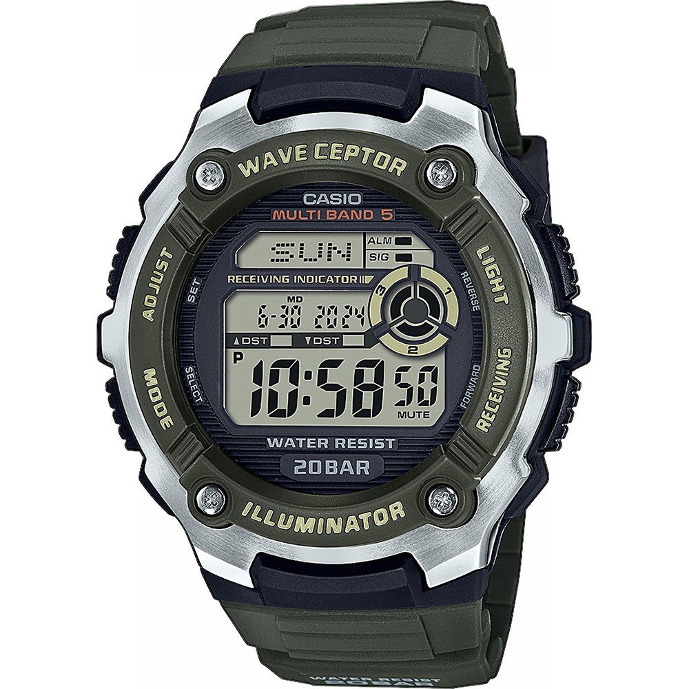 Casio Collection WV-200R-3AEF Wave Ceptor horloge