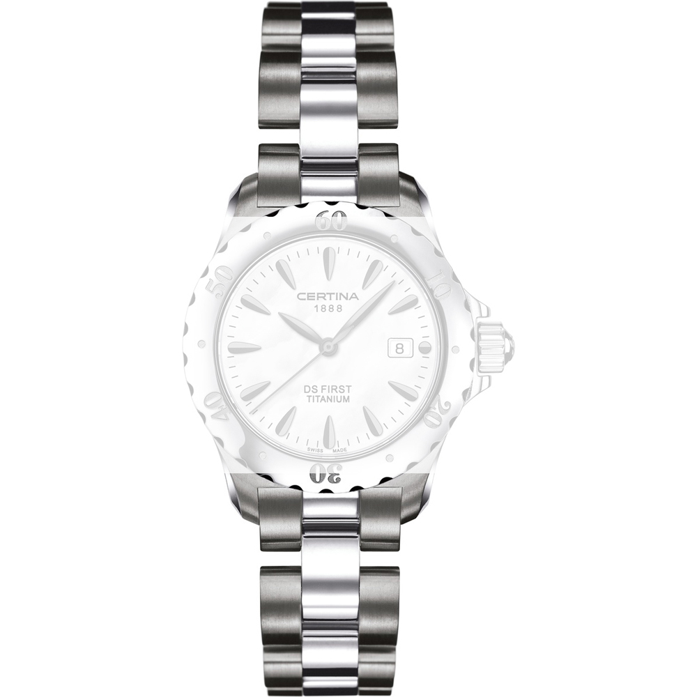 Certina C605015266 Ds First Lady band