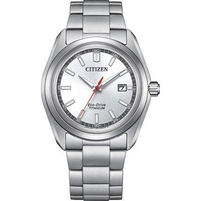 Citizen Super Titanium AW1900-50A Super Titanium Eco-Drive Ring Solar Horloge
