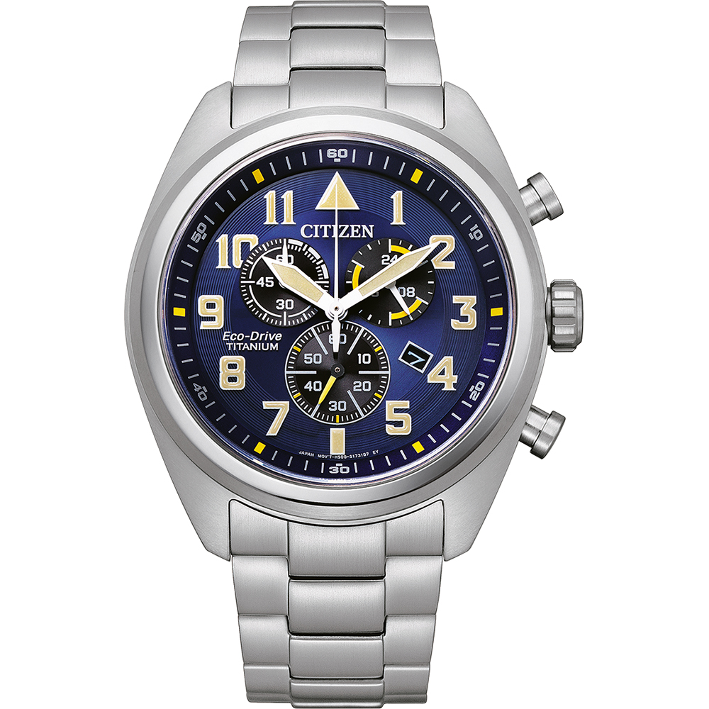 Citizen Super Titanium AT2480-81L Field Chronograph Horloge