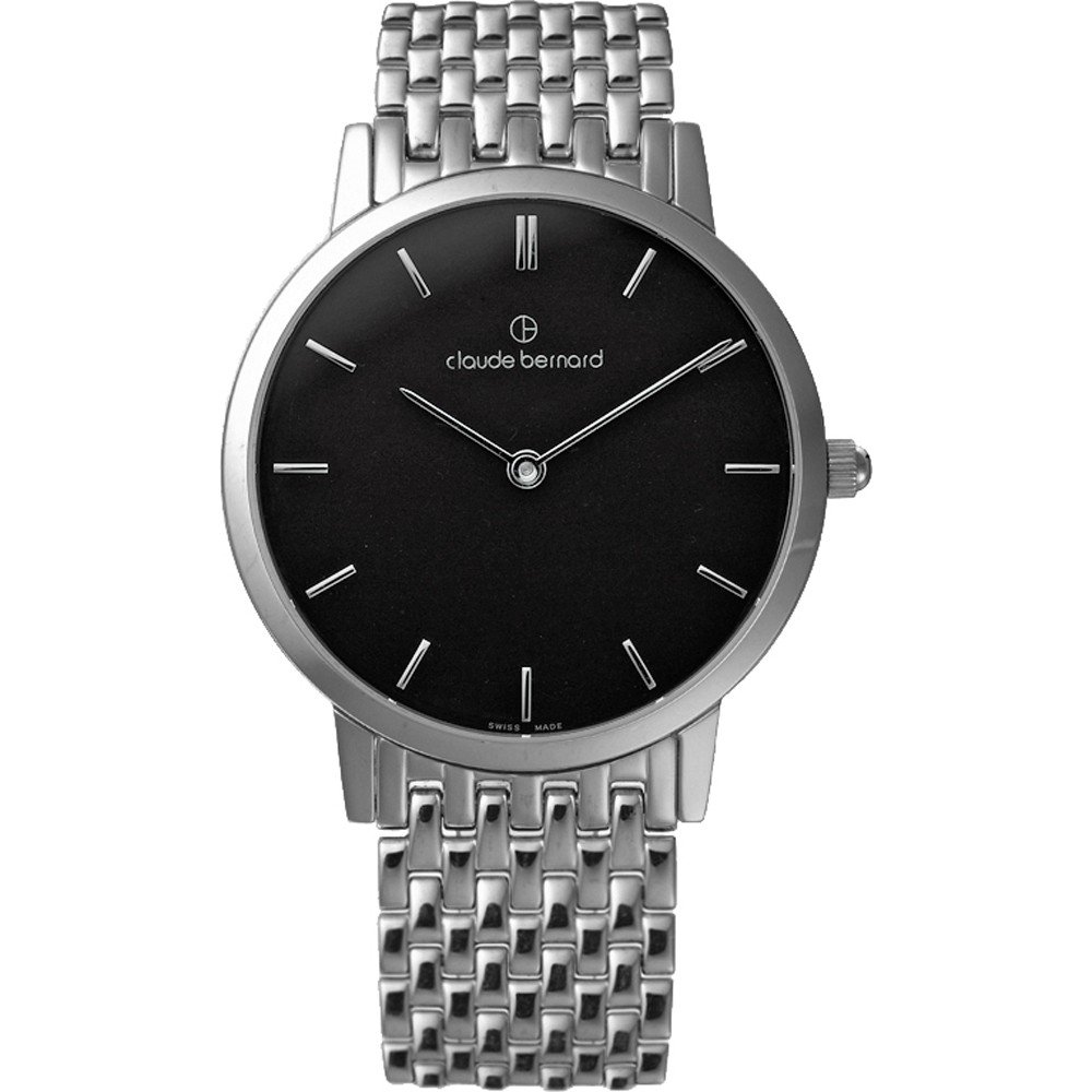 Claude Bernard 20061-3M-NIN Slim Line Horloge