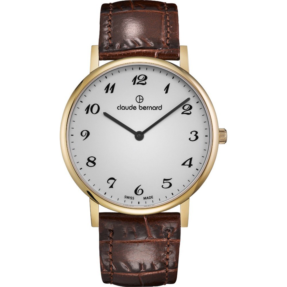 Claude Bernard 20214-37J-BB Classic design Horloge
