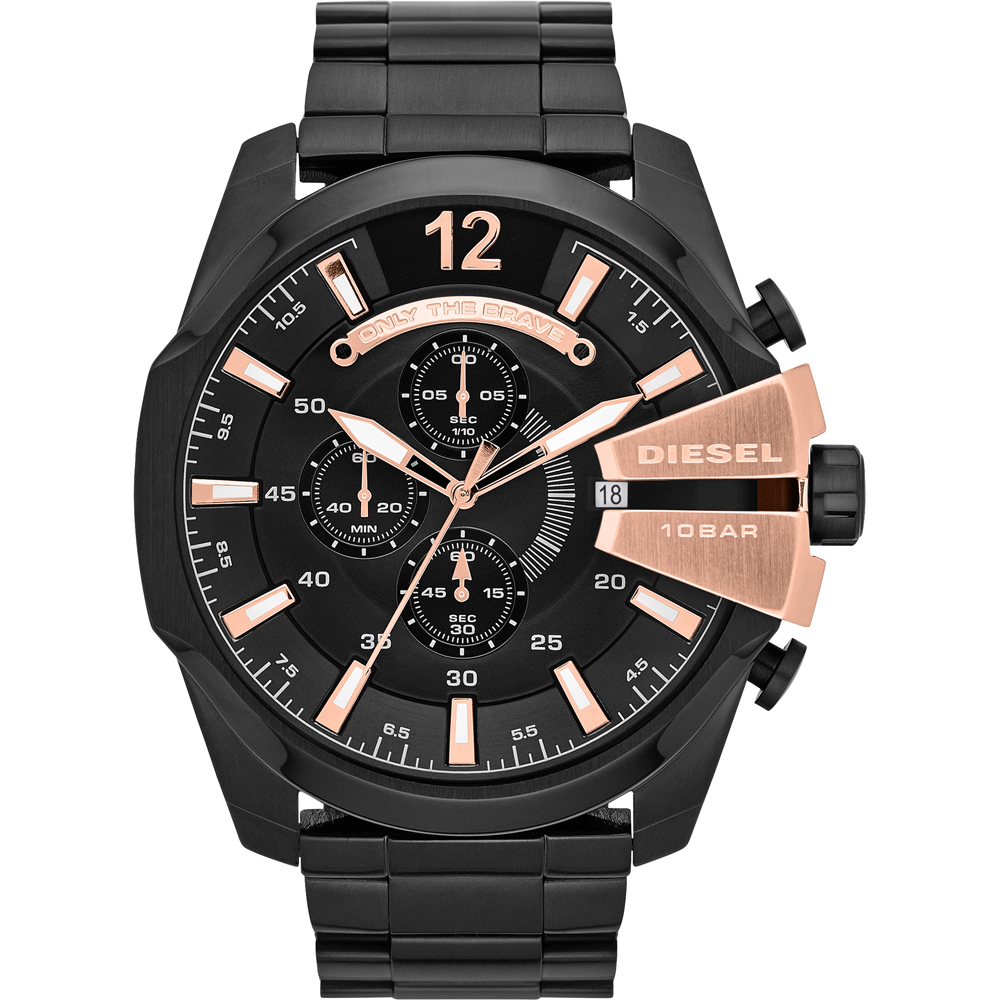 Diesel XL DZ4309 Mega Chief horloge • EAN: 4053858089310 • Horloge.be