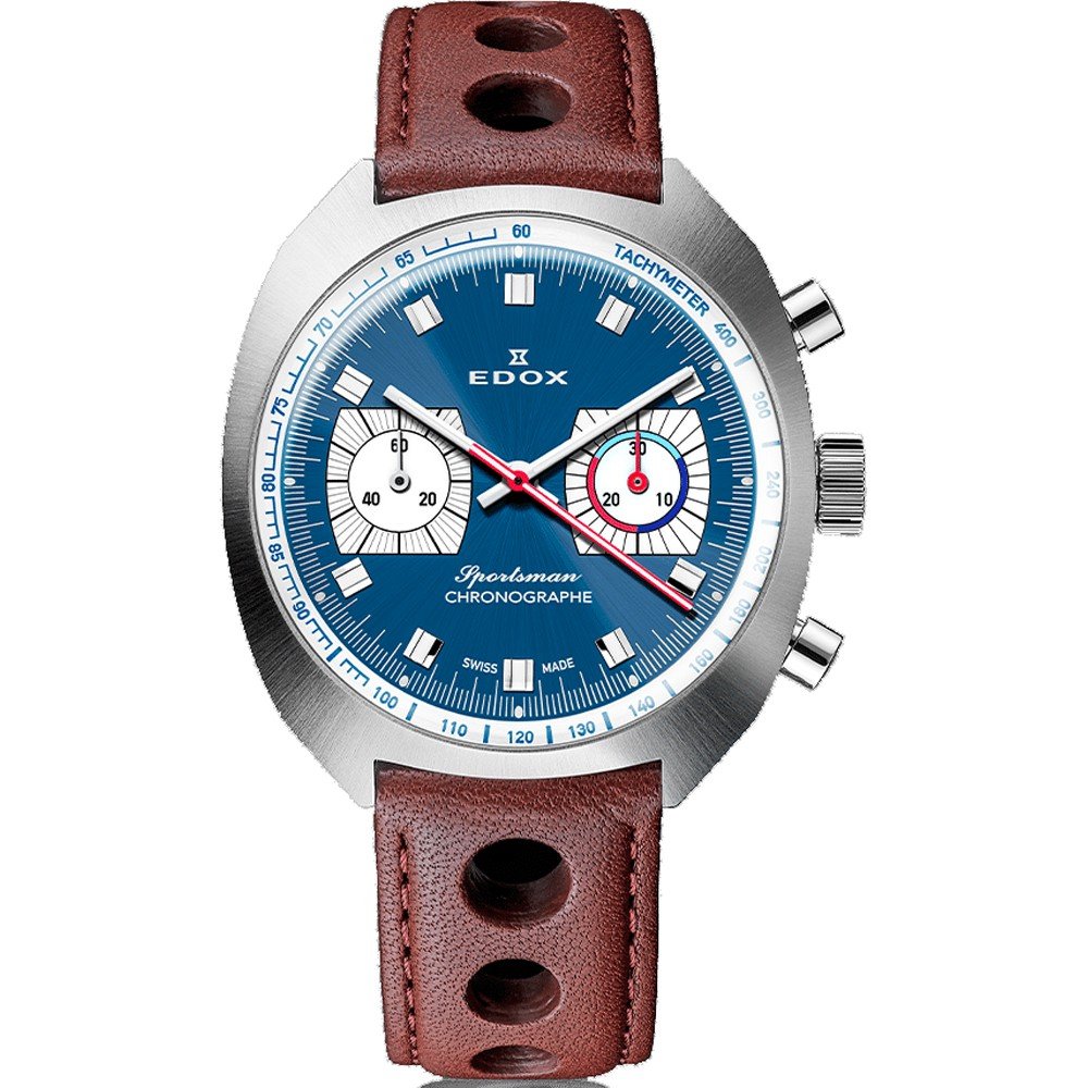 Edox 08202-3BU-BUIN Sportman Horloge