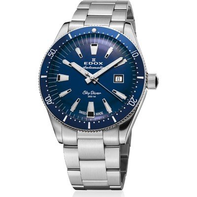 Edox Skydiver 80126-3BUM-BUIN Horloge