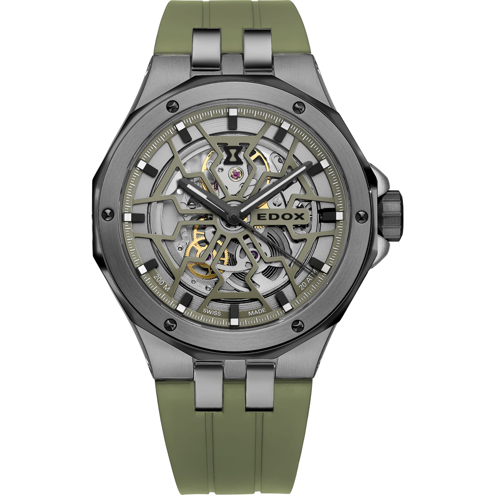 Edox Delfin 85303-357GNCAV-VONB Horloge
