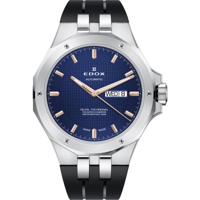 Edox 88005-3CA-BUIR Delfin Horloge