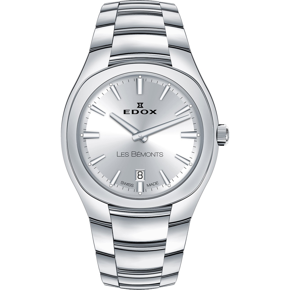 Edox Les Bémonts 57004-3-AIN Les Bémonts horloge • EAN: 7640174546428 •  Horloge.be