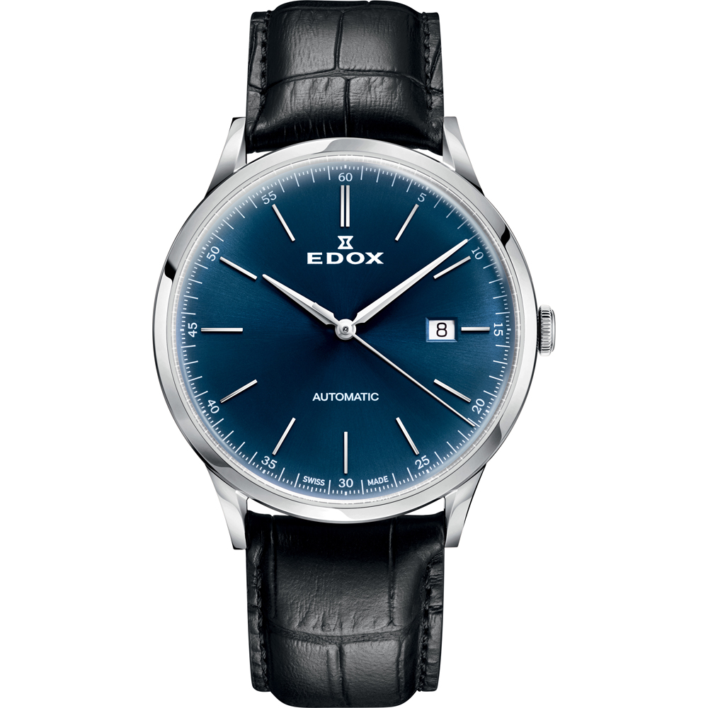 Edox Les Vauberts 80106-3C-BUIN Horloge