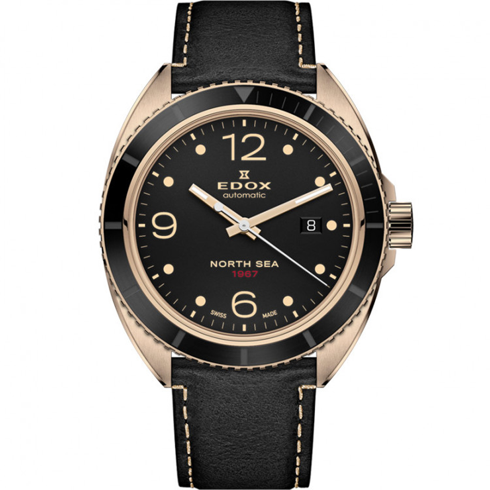 Edox North Sea 80118-BRN-N67 North Sea 1967 Horloge