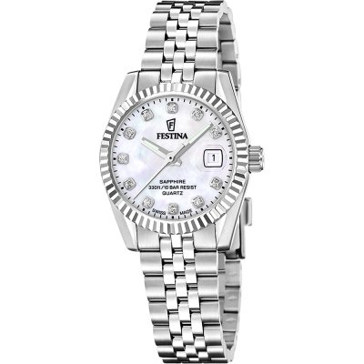 Festina Swiss Made F20087/1 Classic Steel Horloge