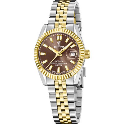 Festina Swiss Made F20088/3 Classic Steel Horloge