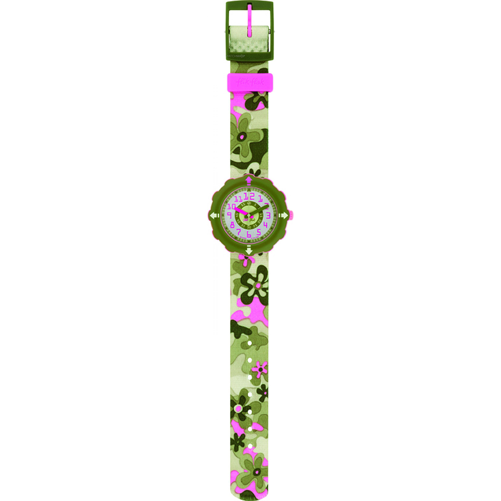 Flik Flak 5+ Power Time FTS007STD Adventurous Girl Horloge
