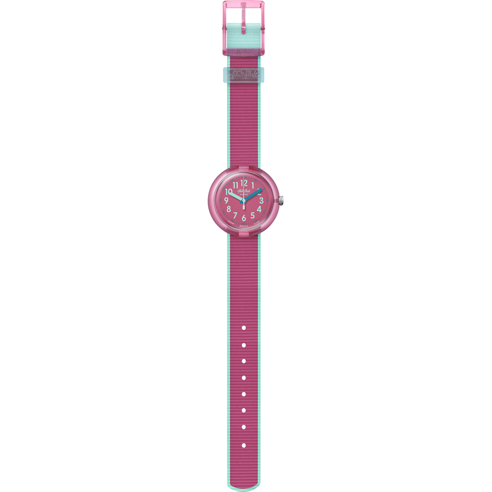Flik Flak 5+ Power Time FPNP047 Color Blast Pink Horloge