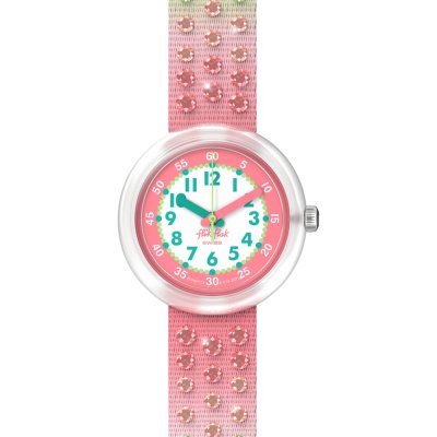 Flik Flak 5+ Power Time FPNP179 Sparly Melon Horloge