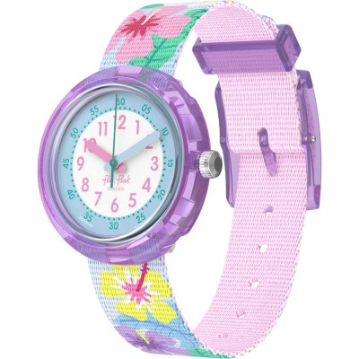 Flik Flak 5+ Power Time FPNP186 Hibiskiss Horloge